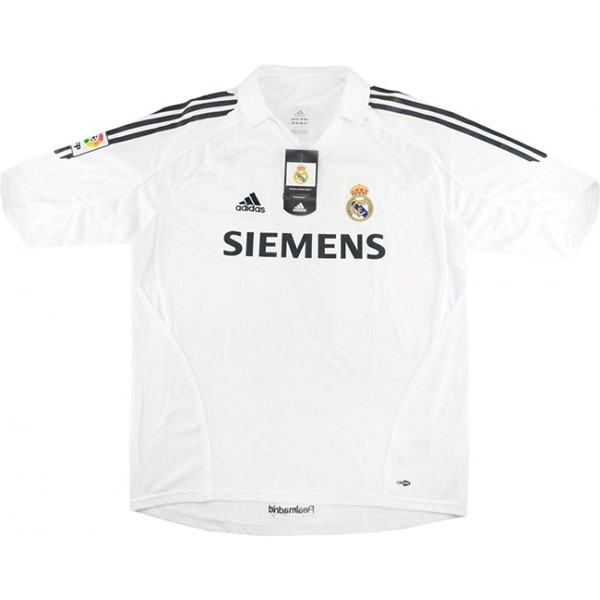 Camiseta Real Madrid Primera equipación Retro 2005/06 Blanco